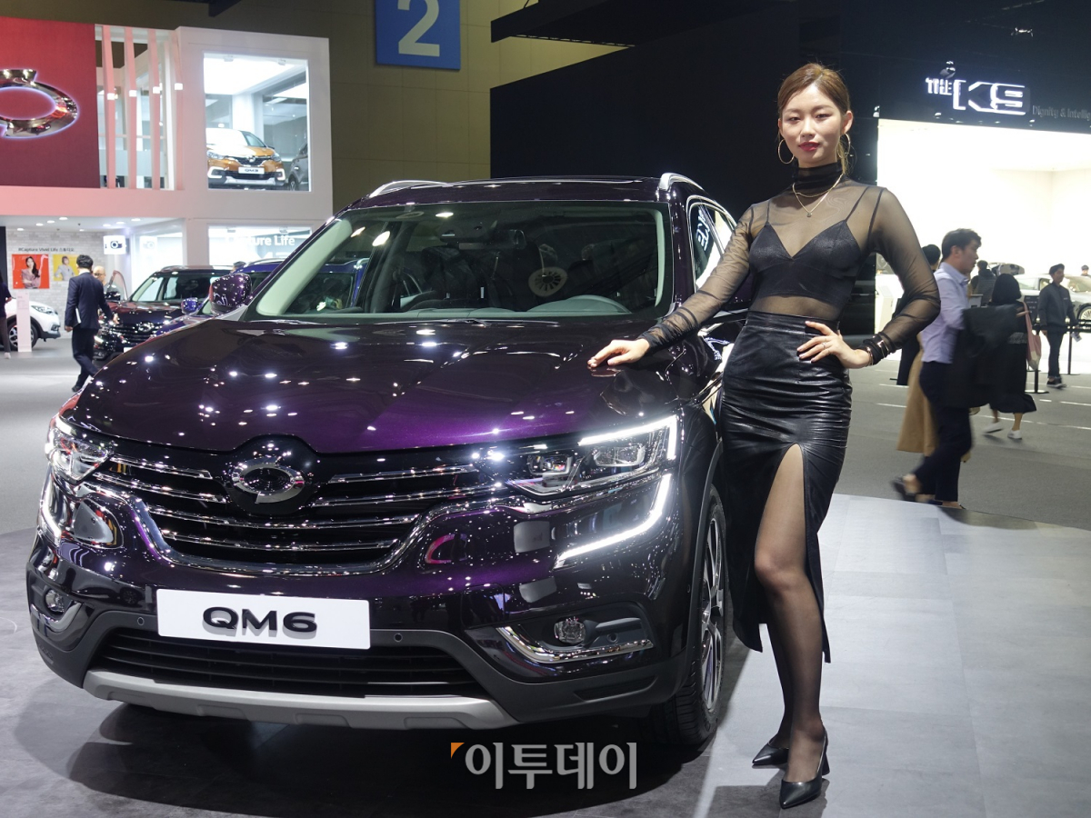▲르노삼성의 'QM6'. (이재영 기자 ljy0403@)