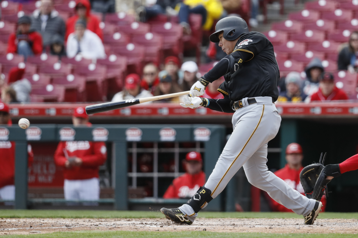 ▲홈런을 친 강정호. (연합뉴스)