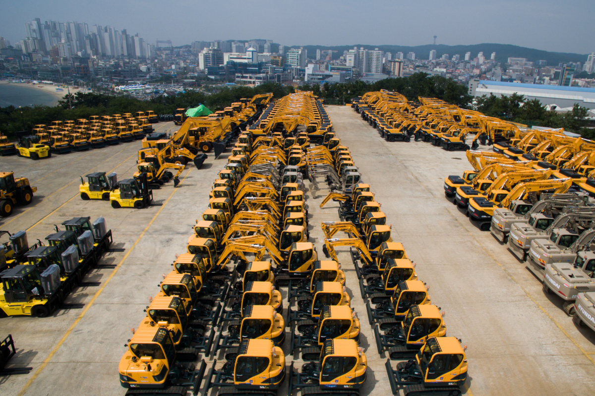 ▲현대건설기계 울산공장 전경. (사진제공=현대건설기계)