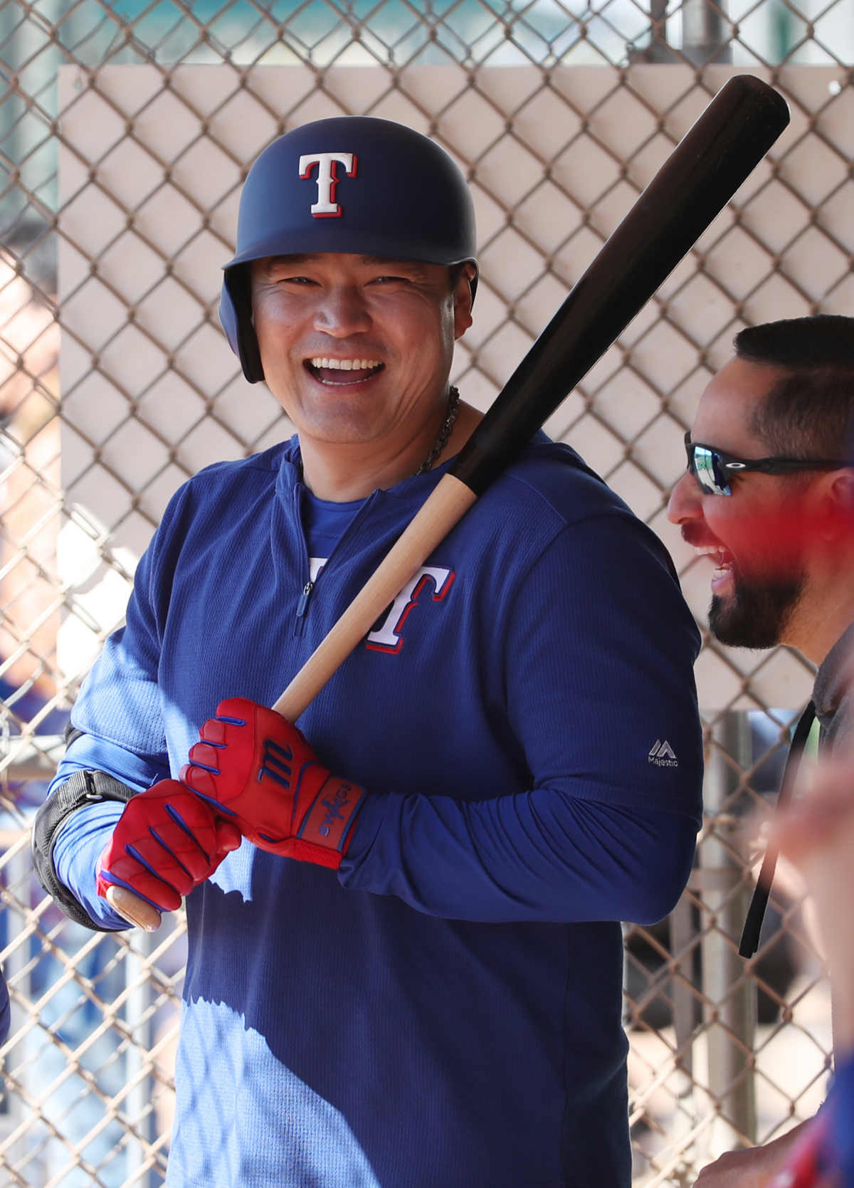 ▲밝게 웃는 추신수. (연합뉴스)