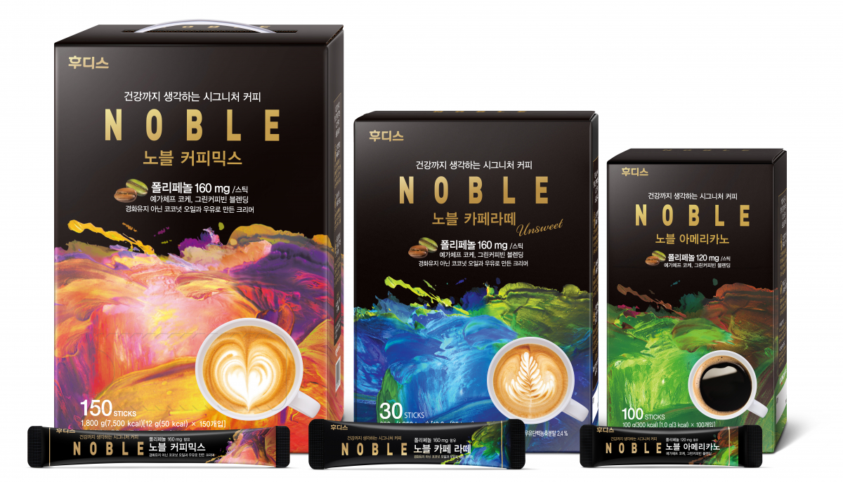 ▲일동후디스 '노블커피'