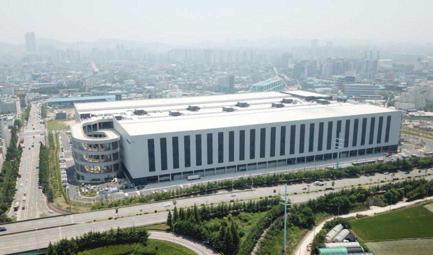 ▲슈피겐코리아 '창고 세이버' 물류센터가 위치한 부천 오정동 켄달스퀘어 전경(사진=회사제공)