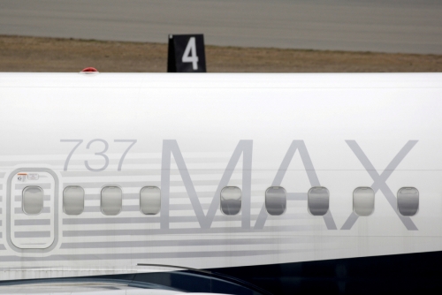 ▲미국 항공기 제조업체 보잉의 737맥스가 미국 워싱턴 서부에 위치한 렌턴 보잉 생산 기지에 주차되어 있다. 렌턴/로이터연합뉴스
