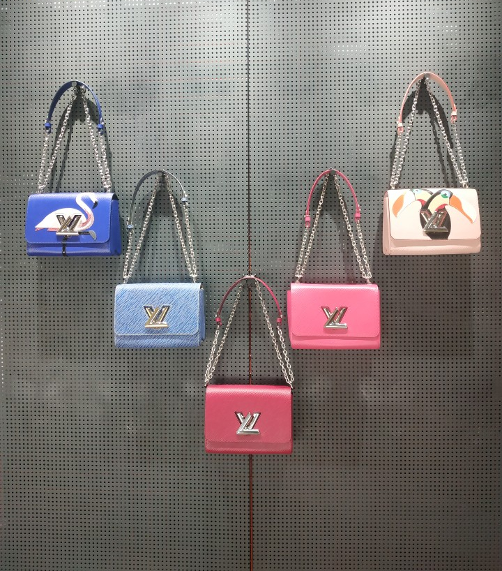 ▲루이비통 트위스트 백 (박미선 기자 only@)