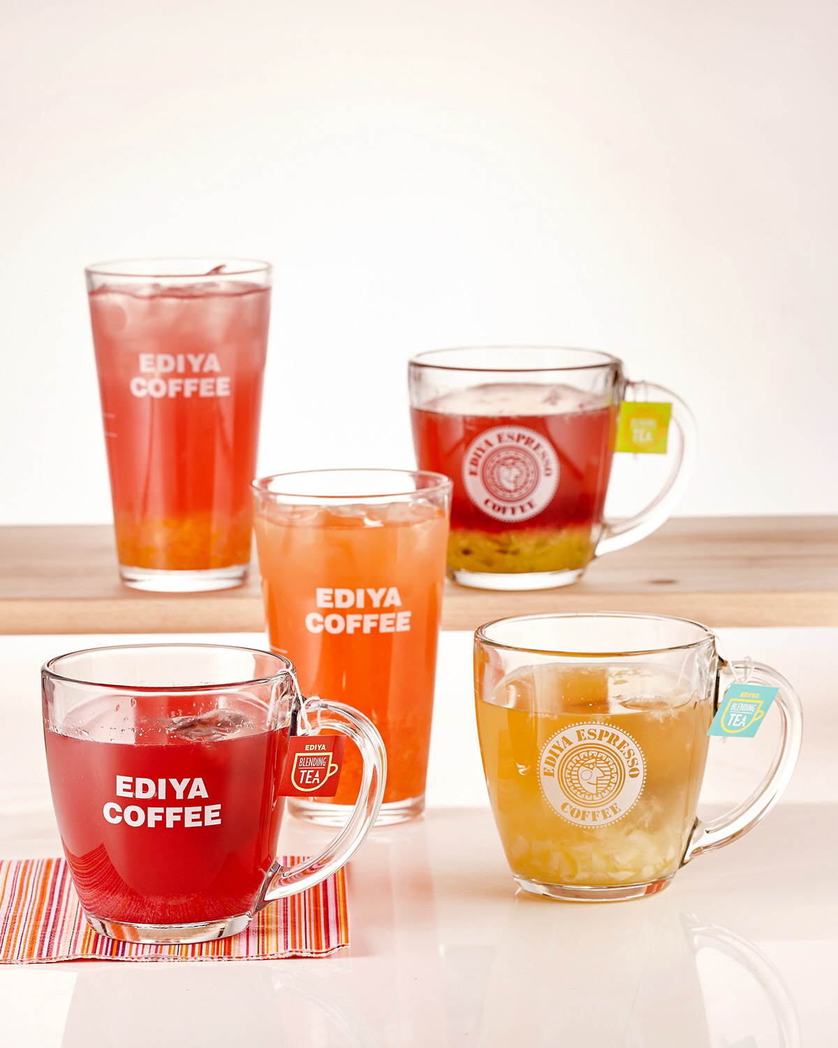 ▲이디야 블렌딩티