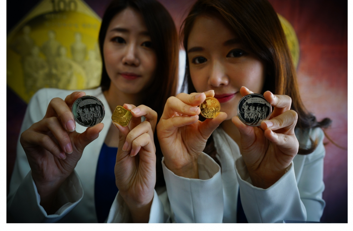 ▲ ‘대한민국 임시정부 수립 100주년 기념메달’(사진제공=풍산화동양행)