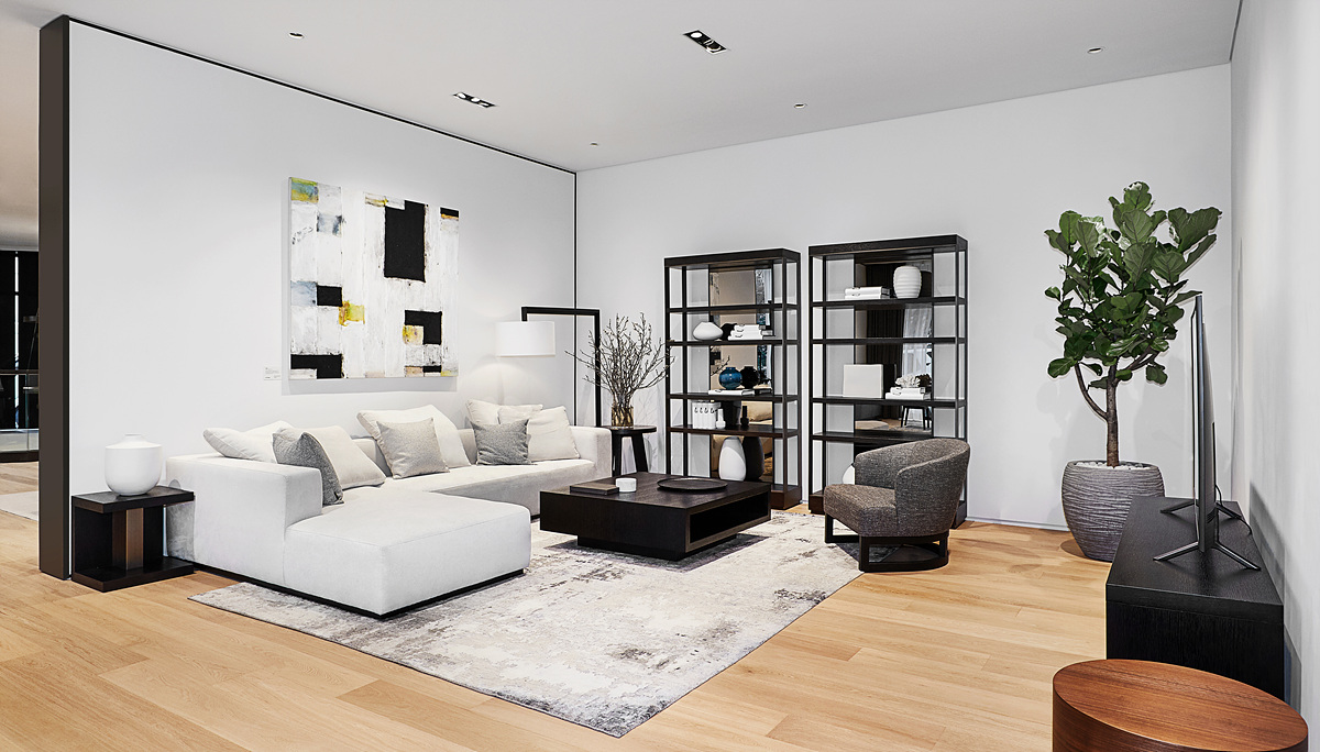 ▲까사미아 '라메종' 컬렉션 아트 갤러리 협업(사진제공=까사미아)