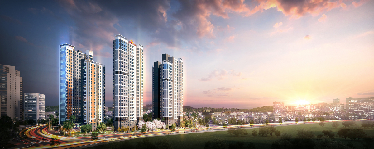 ▲대전 중앙1구역 투시도(사진=SK건설)