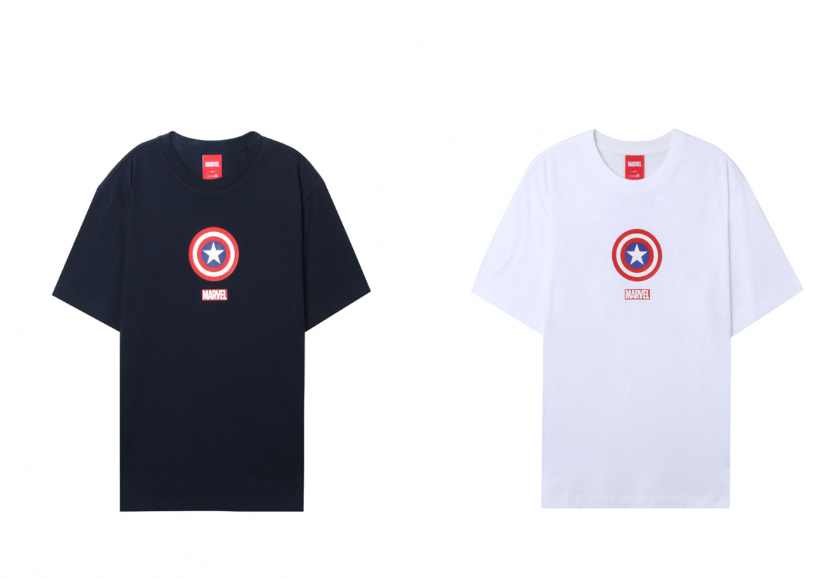 ▲탑텐 마블티셔츠(사진제공=탑텐)