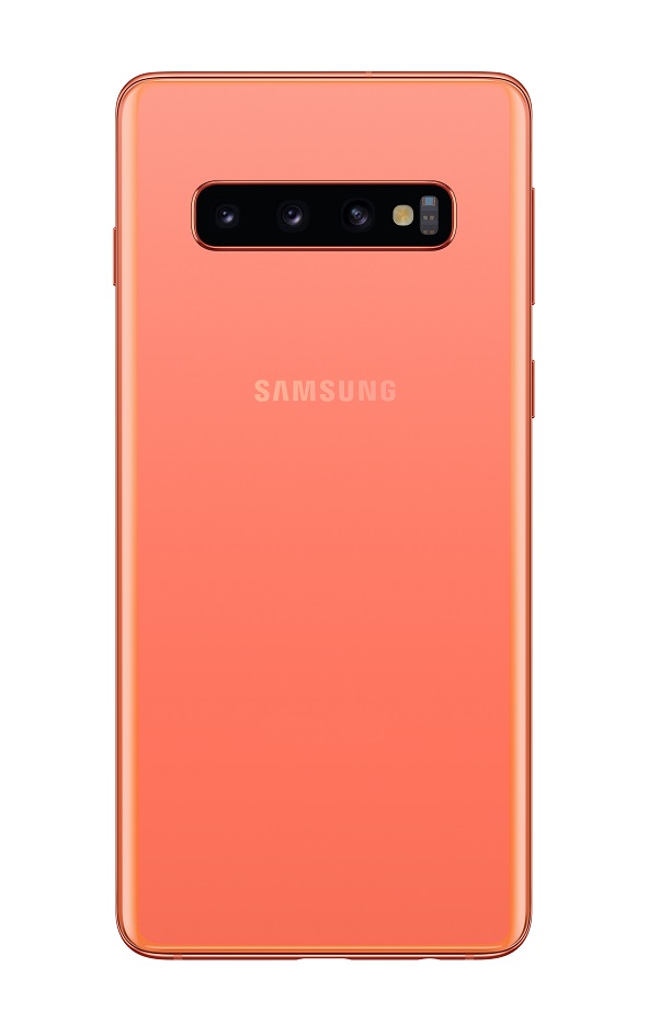 ▲'갤럭시 S10'∙'갤럭시 S10+' 플라밍고 핑크 색상 제품 이미지(사진제공 삼성전자)