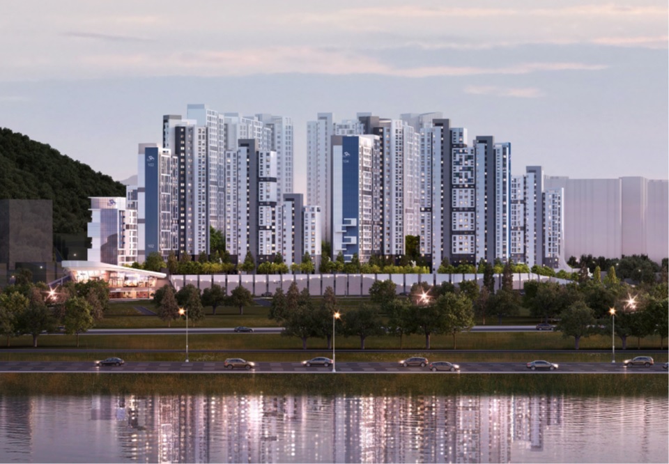 ▲춘천 소양촉진2구역 투시도(사진=포스코건설)