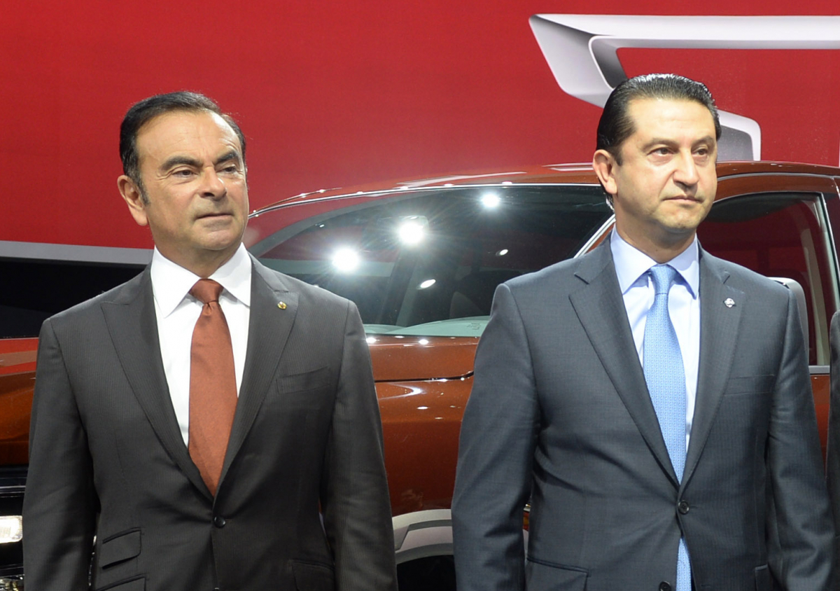 ▲앞서 현대차는 지난 4월 닛산 출신 호세 무뇨스(오른쪽) 사장을 글로벌 최고운영책임자(COO)로 영입했다. 카를로스 곤(왼쪽) 전 르노-닛산 회장의 오른팔(ally)로 알려졌다. (출처=닛산글로벌미디어)