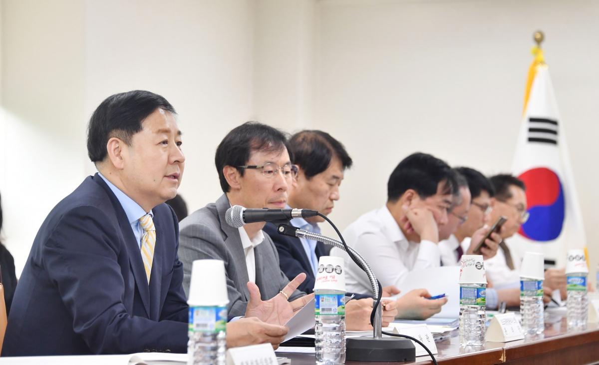 ▲구윤철 기획재정부 2차관이 24일 서울지방조달청에서 열린 제3차 보조금관리위원회에서 모두발언을 하고 있다.(사진제공=기획재정부)