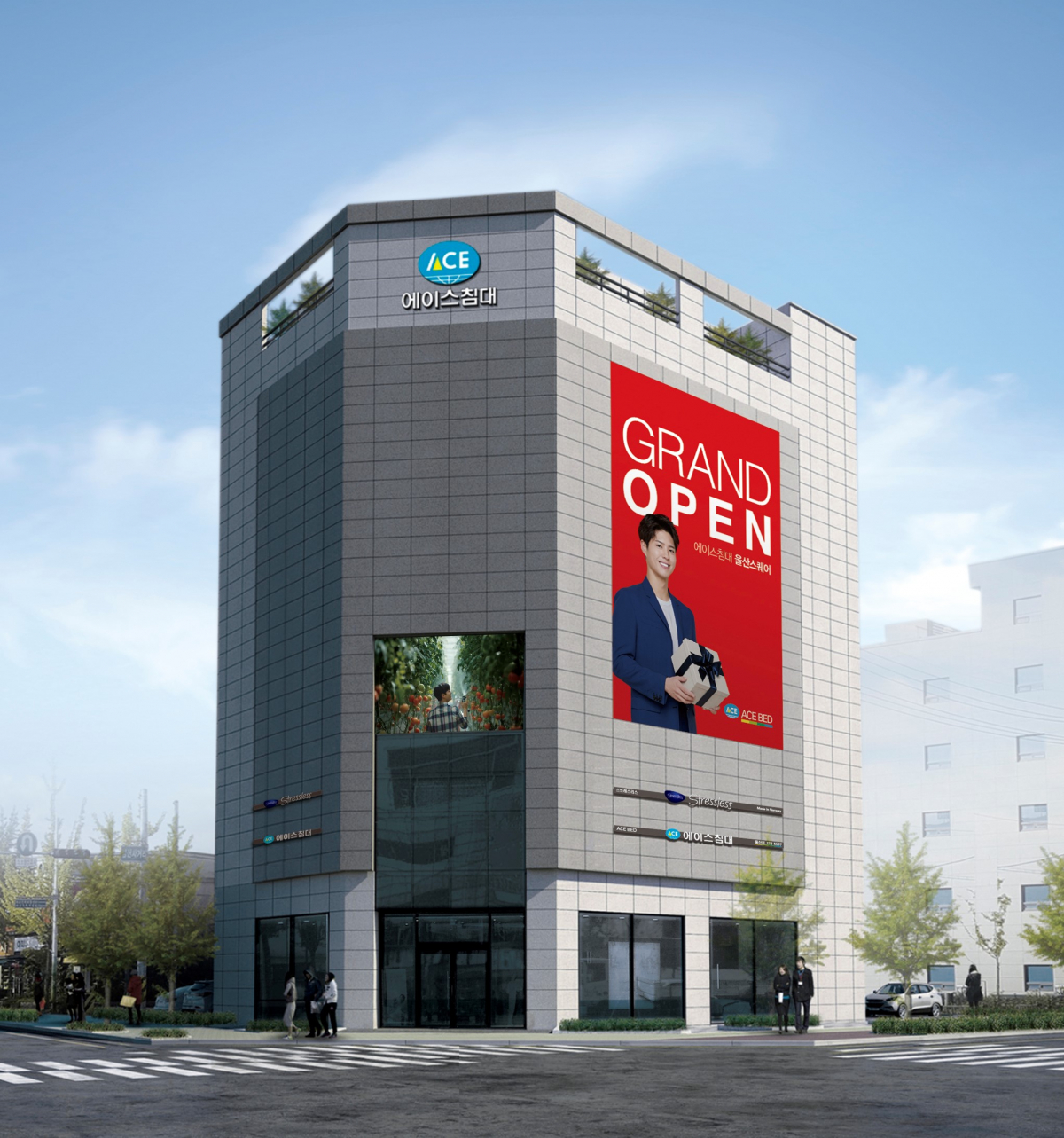 ▲에이스스퀘어 울산점 (사진제공=에이스침대)