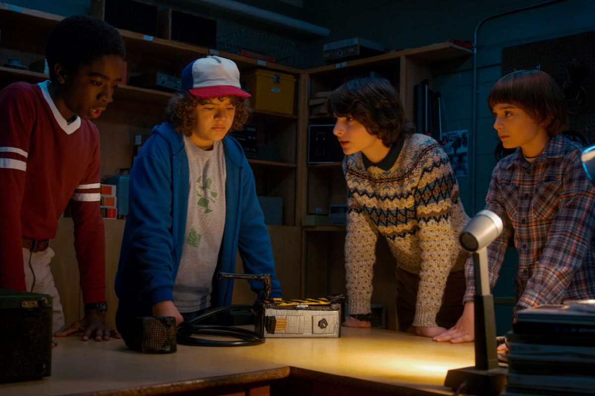 ▲넷플릭스의 오리지널 작품 ‘기묘한 이야기’의 한 장면. 사진제공 넷플릭스 