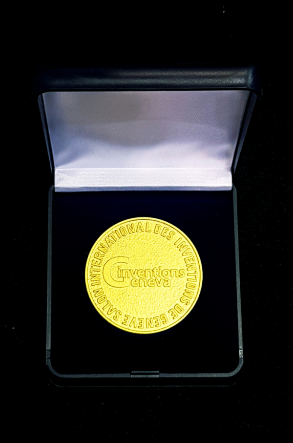 ▲뉴코애드윈드가 제네바 국제발명전에서 금상을 수상했다.(사진제공=뉴코애드윈드)