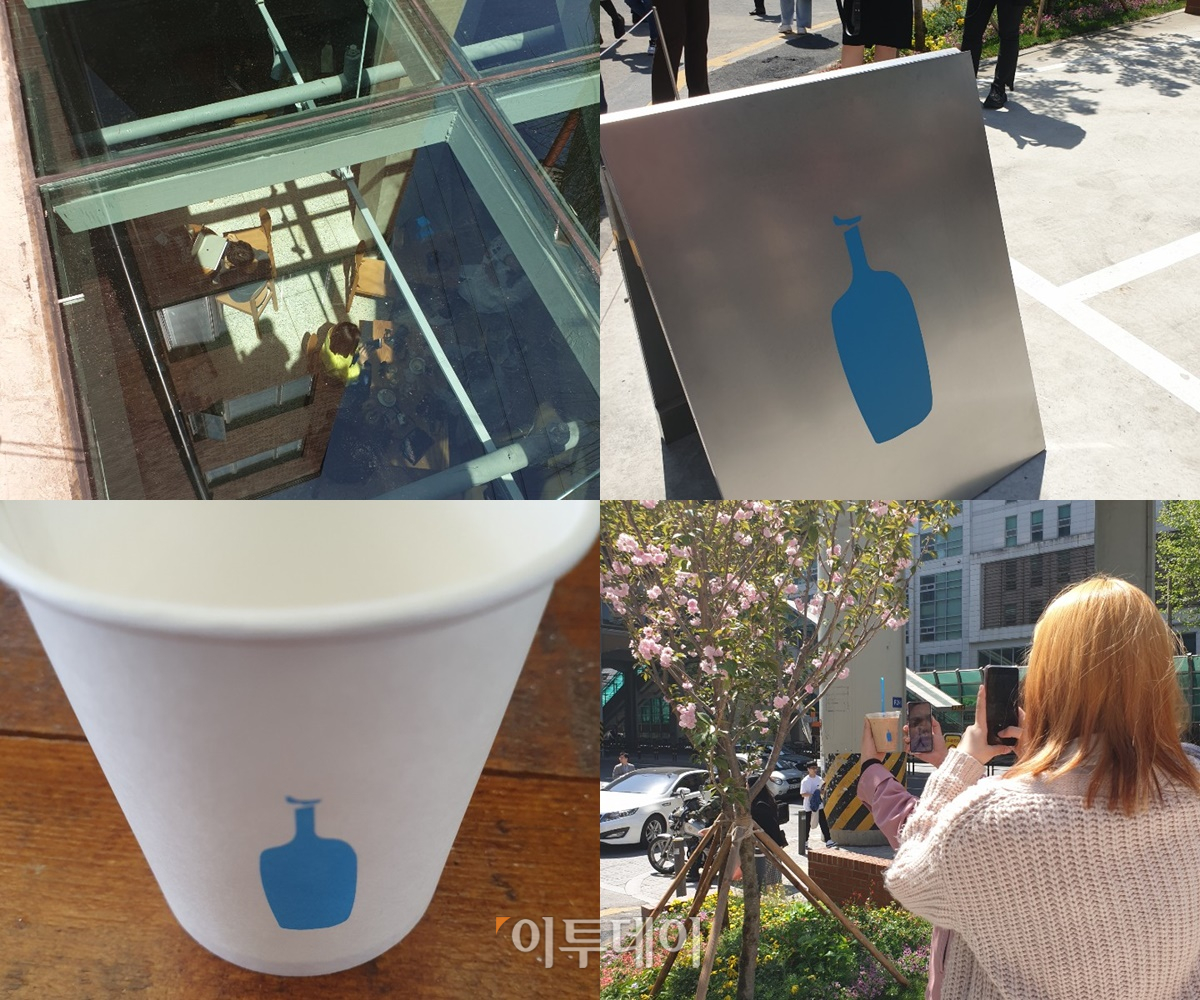 ▲서울 성수동에 위치한 블루보틀 한국 1호점이 3일 공식 오픈했다.(사진=이꽃들 기자 flowerslee@)