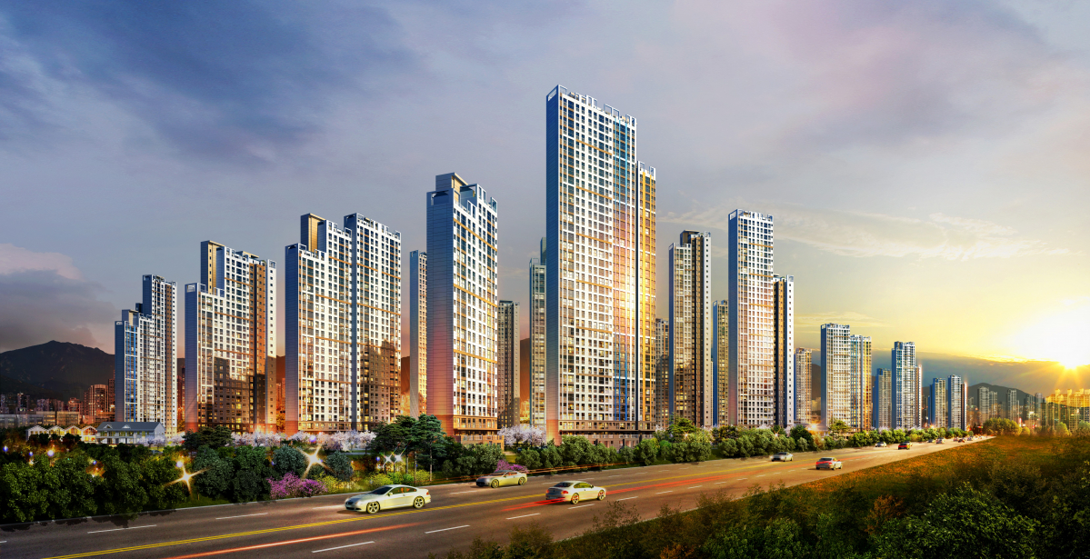 ▲온페이스 안면인식 도어락 설치단지인 남양주단지.(사진제공=온페이스)