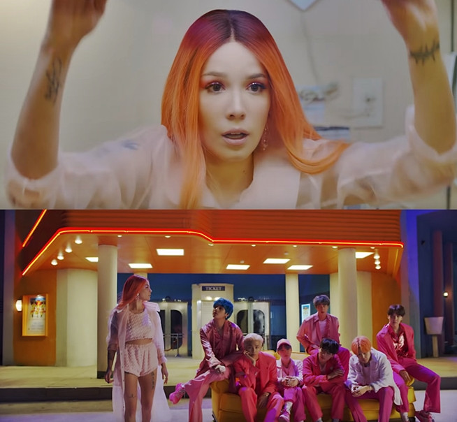 (출처='작은 것들을 위한 시' 뮤직비디오 캡처)