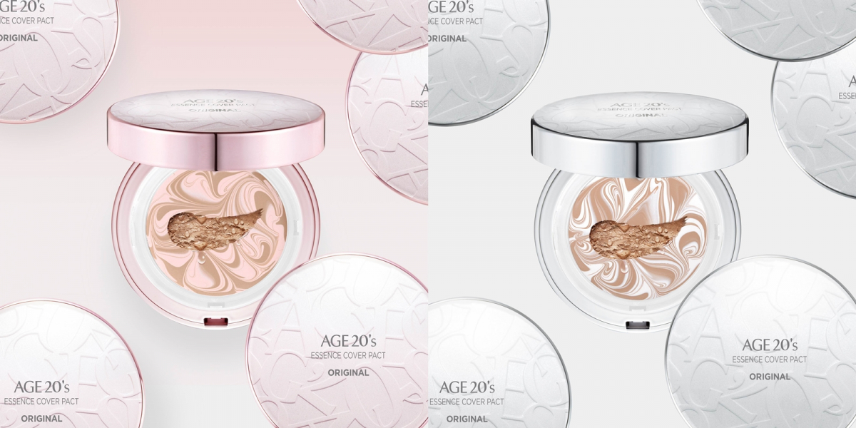 ▲AGE 20's 에센스 커버팩트 오리지날 라인.(사진제공=애경산업)