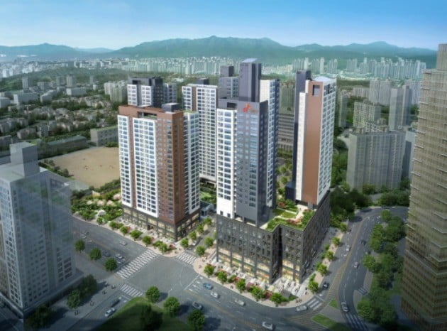 ▲공덕 SK리더스뷰 투시도(사진=SK건설)