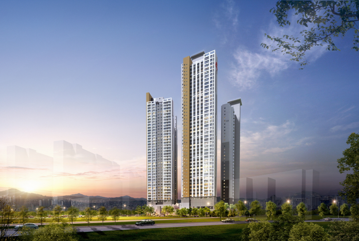 ▲힐스테이트 감삼 투시도(사진=현대엔지니어링)