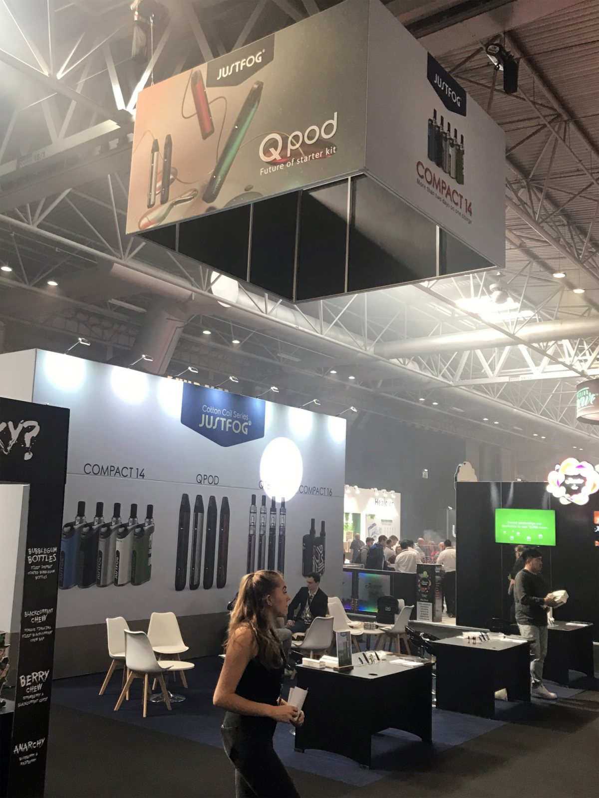 ▲영국 버밍엄 박람회 저스트포그 부스(저스트포그)