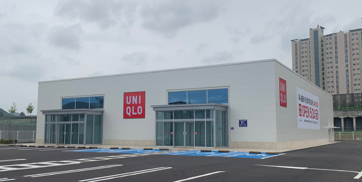 ▲유니클로 아산 풍기점(사진제공=유니클로)