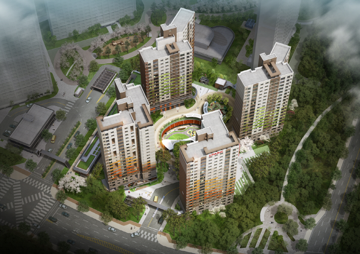 ▲일산 2차 아이파크 조감도