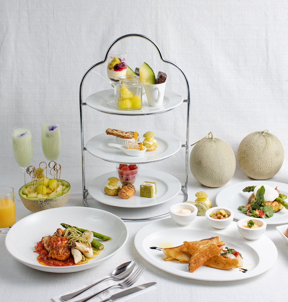 ▲켄싱턴호텔 여의도 더 뷰 라운지 '멜론 갤러리 프로모션'.(사진제공=켄싱턴호텔)