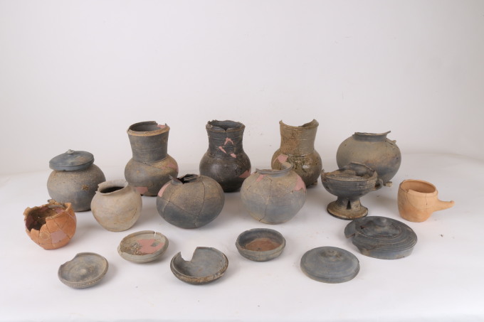 ▲7,9호분 석곽 출토유물.(사진제공=문화재청)