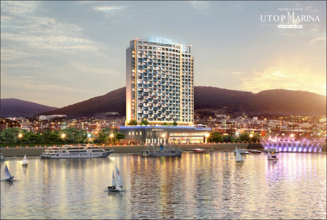 ▲유탑 마리나 호텔 투시도(사진=유탑그룹)