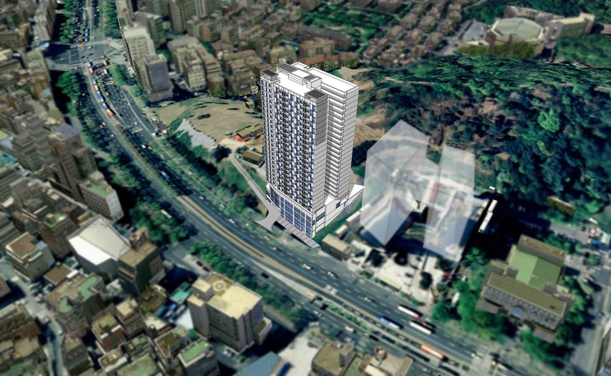 ▲양재역 역세권 청년주택 조감도(사진=호반건설)