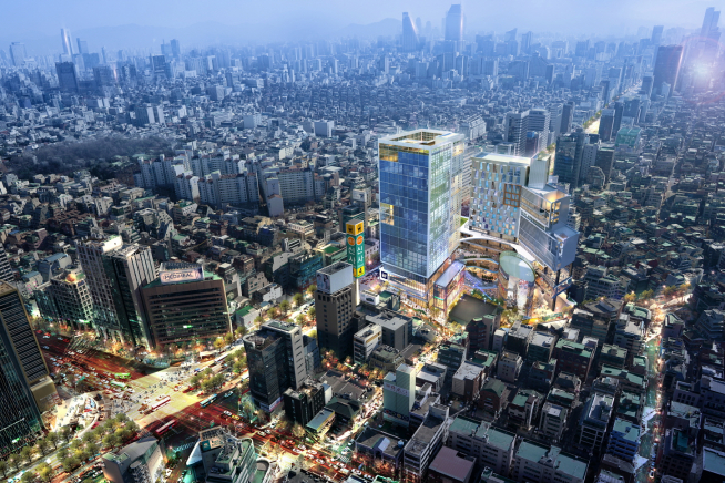 ▲신사역 멀버리힐스 조감도(사진=하나자산신탁)