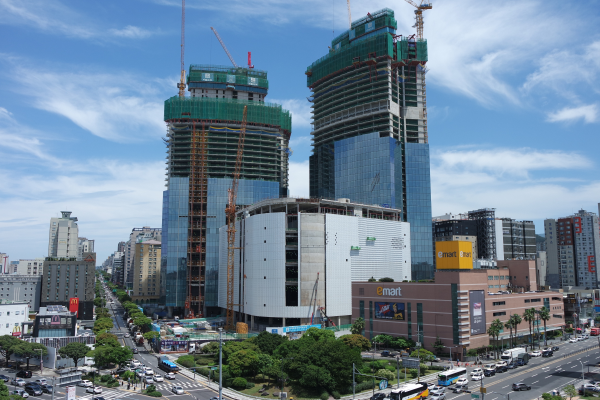 ▲제주 드림타워 복합리조트 공사 현장(사진=롯데관광개발)