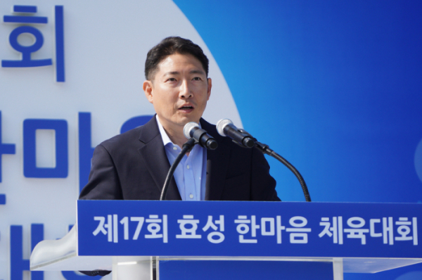 ▲조현준 효성 회장(사진제공=효성)