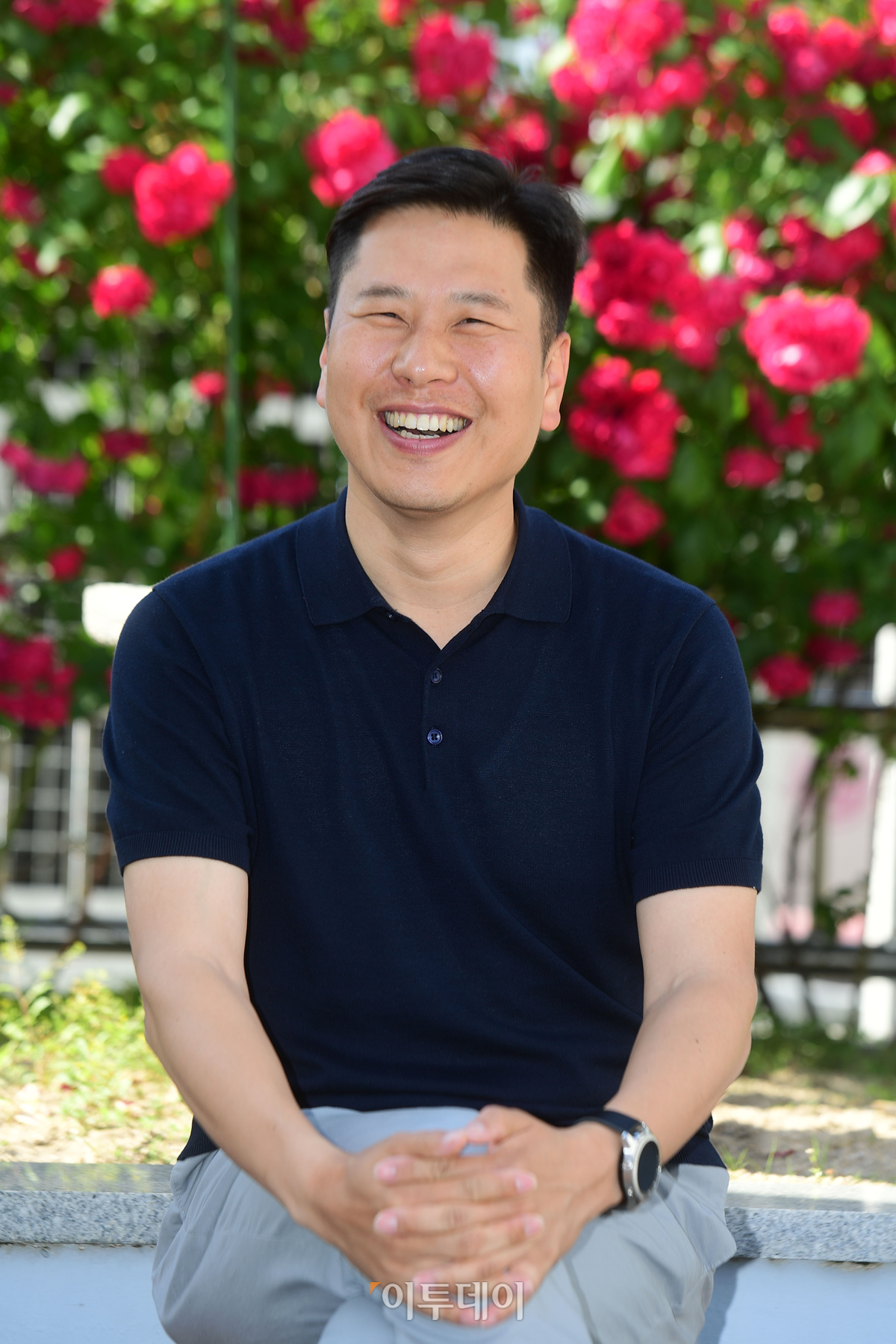 ▲송 대표는 펜션 중계 플랫폼으로 시작했던 회사를 연 거래액 2000억 원의 여행 시스템 개발사로 성장시켰다. 고이란 기자 photoran@