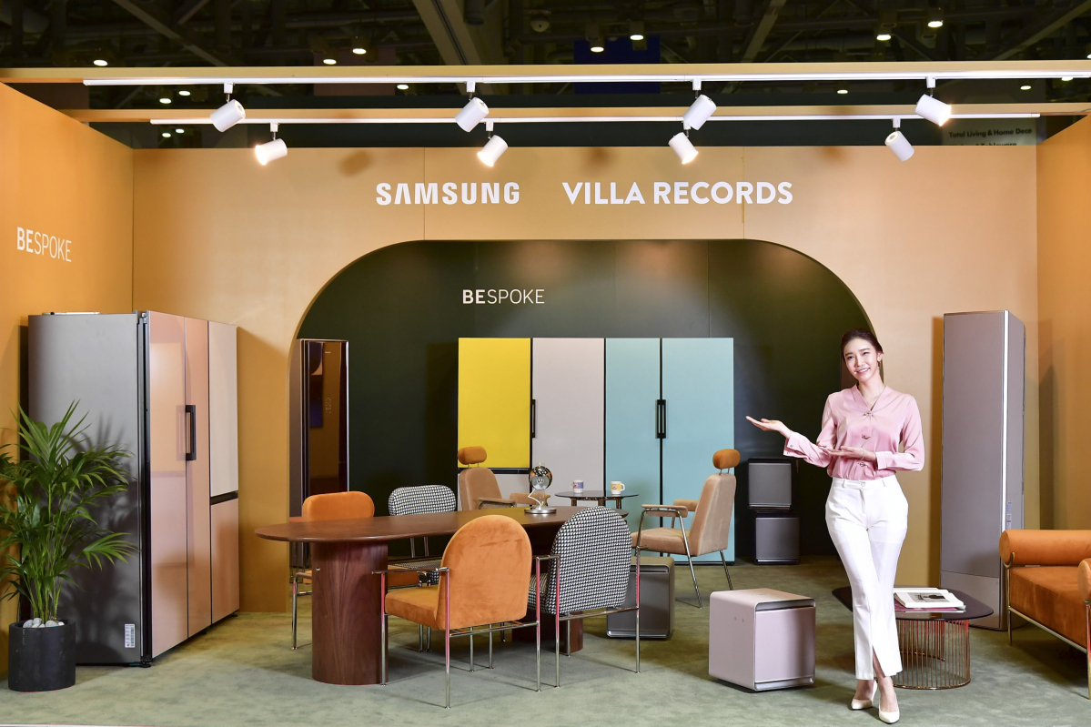 ▲삼성전자는 6일부터 9일까지 부산 벡스코에서 열리는 '2019 부산 홈ㆍ테이블데코페어' 에 참가해 비스포크 냉장고 등을 전시한다. (사진제공=삼성전자)