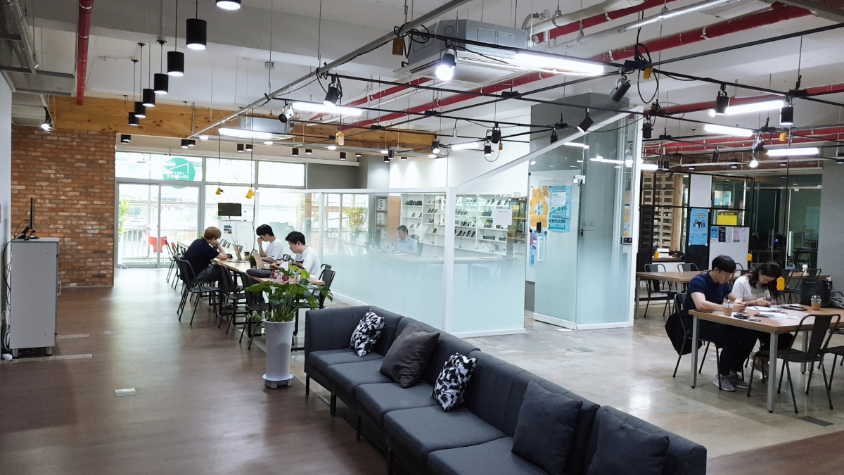 ▲서울앱비즈니스센터(사진제공=오투벤처스)