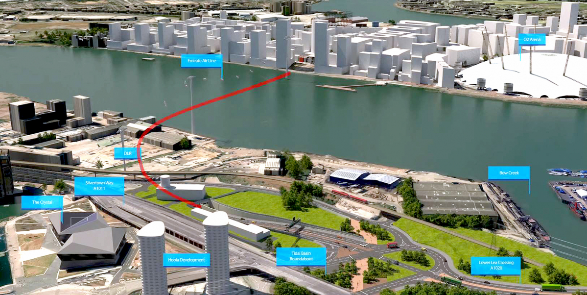 ▲영국 실버타운 터널사업 조감도(사진=SK건설)