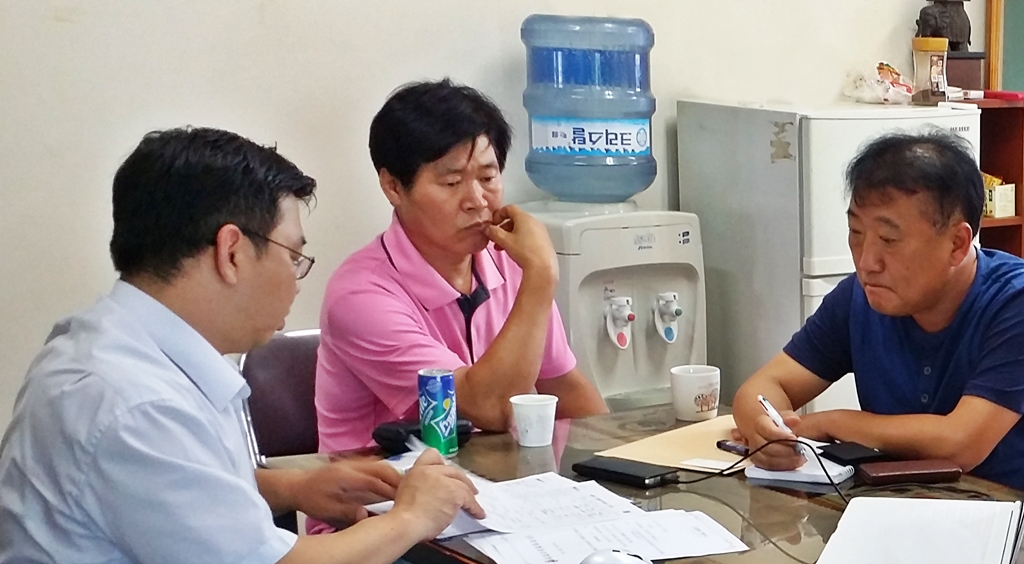 ▲FTA 특혜관세 활용 지원 사업 컨설팅 모습(사진 제공=한국농수산식품유통공사)