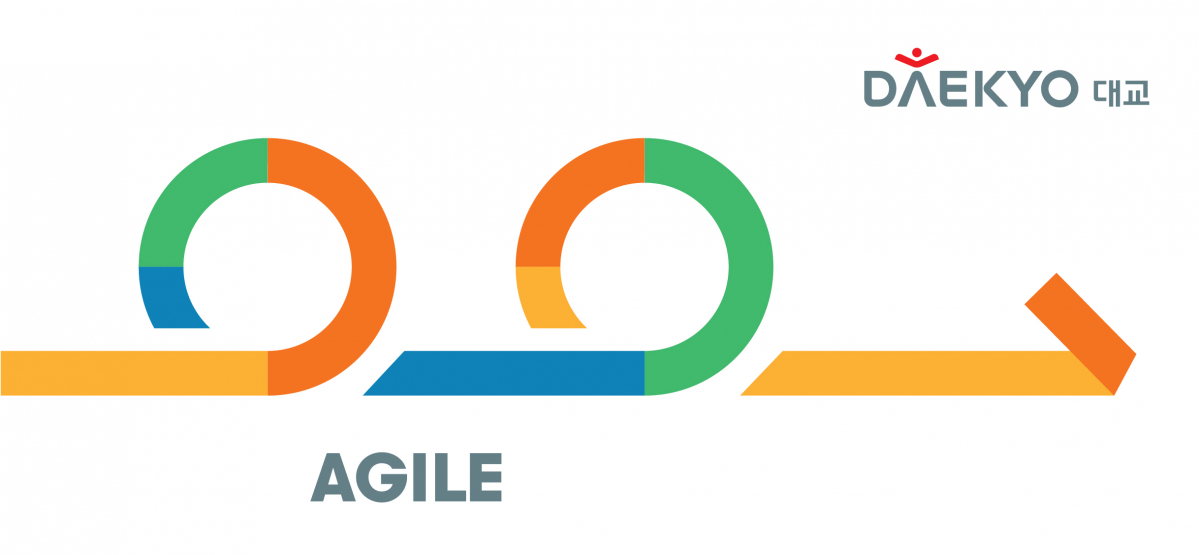 ▲대교 에자일 조직 로고.(사진제공=대교)
