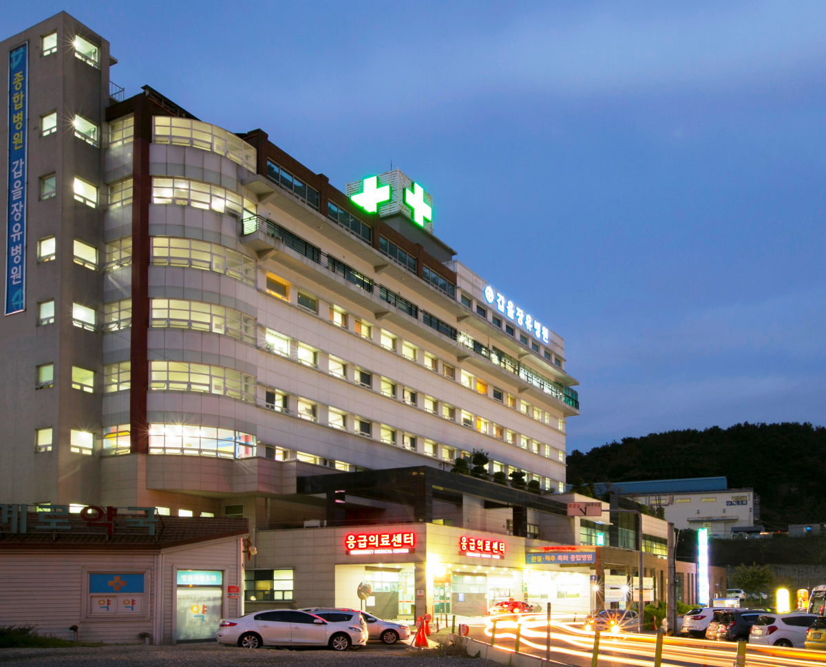 ▲갑을장유병원 전경.(사진제공=KBI그룹)