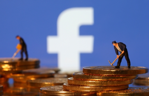 ▲18일 세계 최대 소셜미디어 페이스북이 내년에 자체 개발 가상화폐 ‘리브라’를 출시하겠다고 발표했다. 로이터연합뉴스
