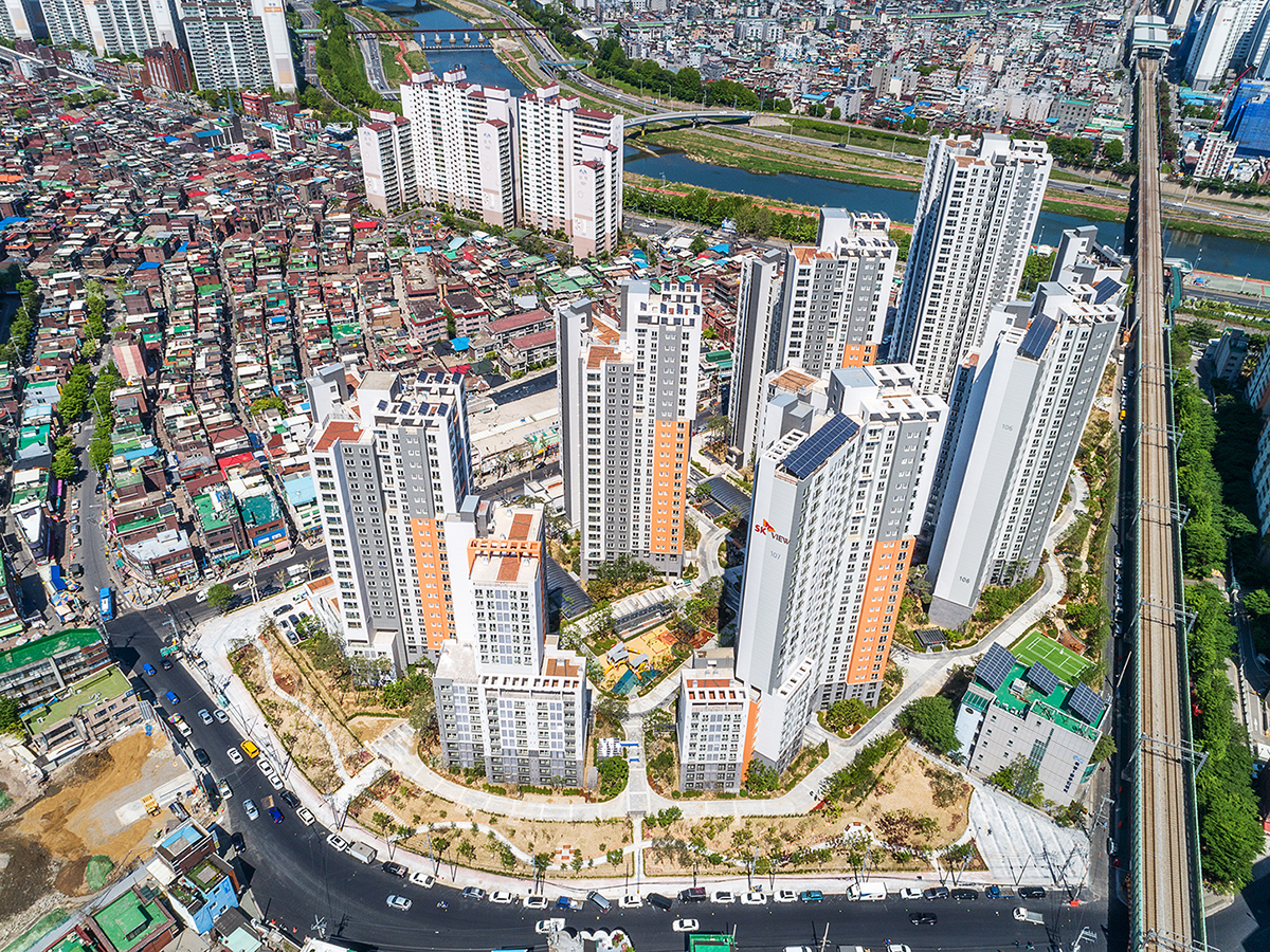 ▲휘경 SK 뷰(VIEW) 투시도(사진=SK건설)