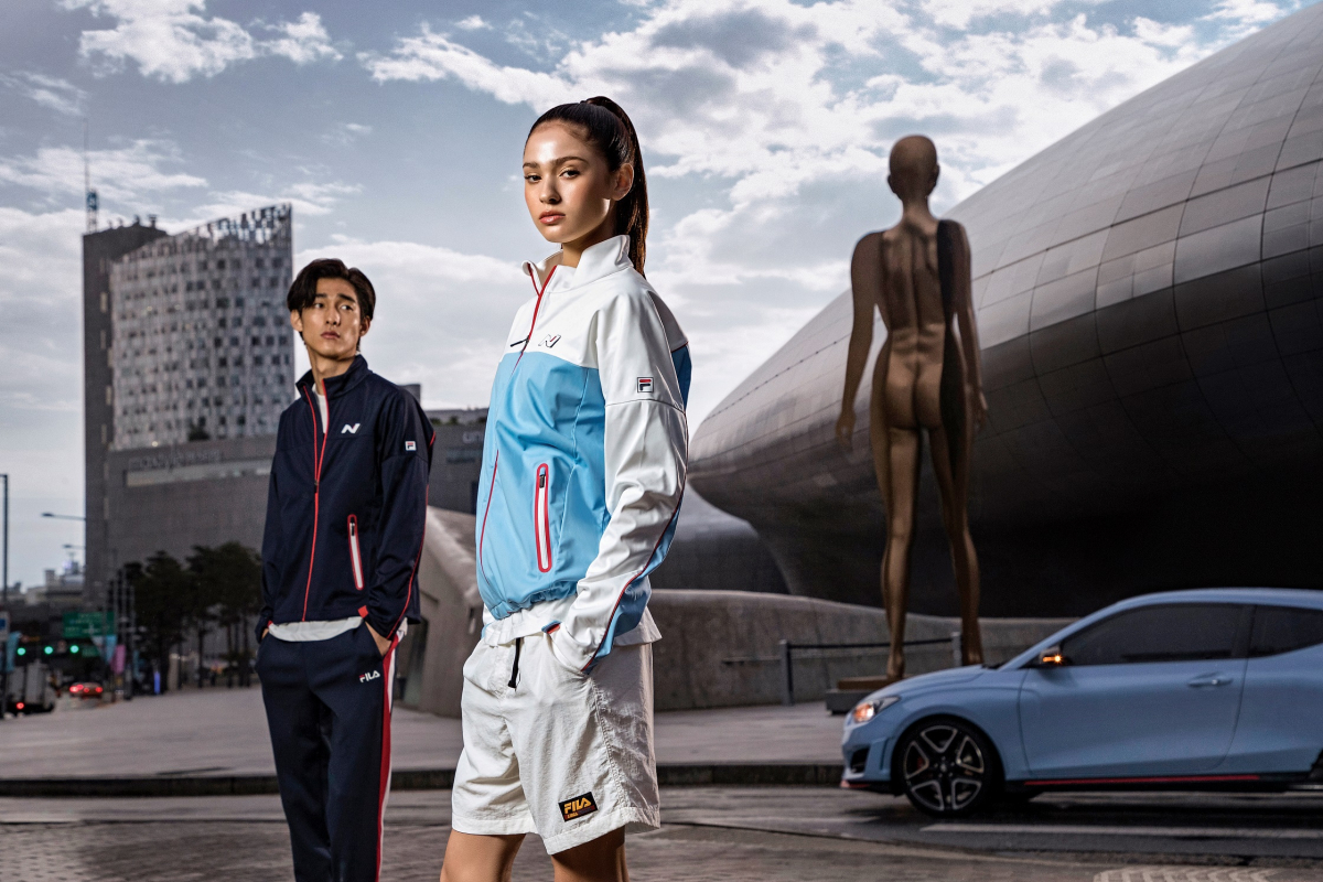 ▲현대차의 고성능 브랜드 N이 휠라(FILA), 세컨드라운드(SNRD)와 손잡고 N 브랜드 컬렉션을 출시했다. (사진제공=현대차)