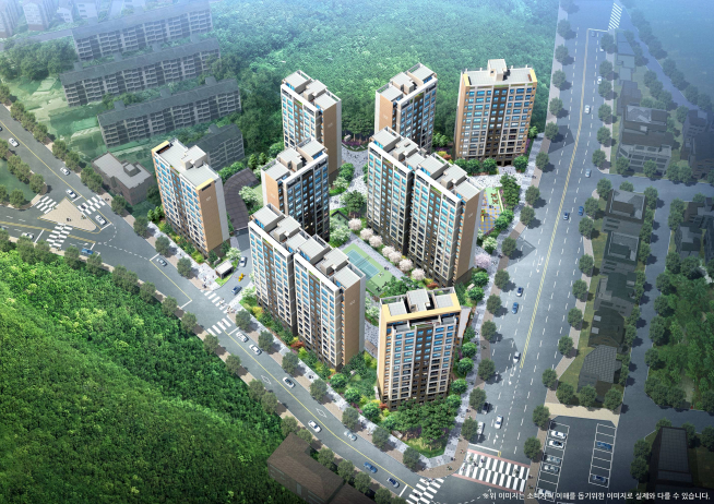 ▲부천 동도센트리움 까치울숲 조감도(사진=동도건설)