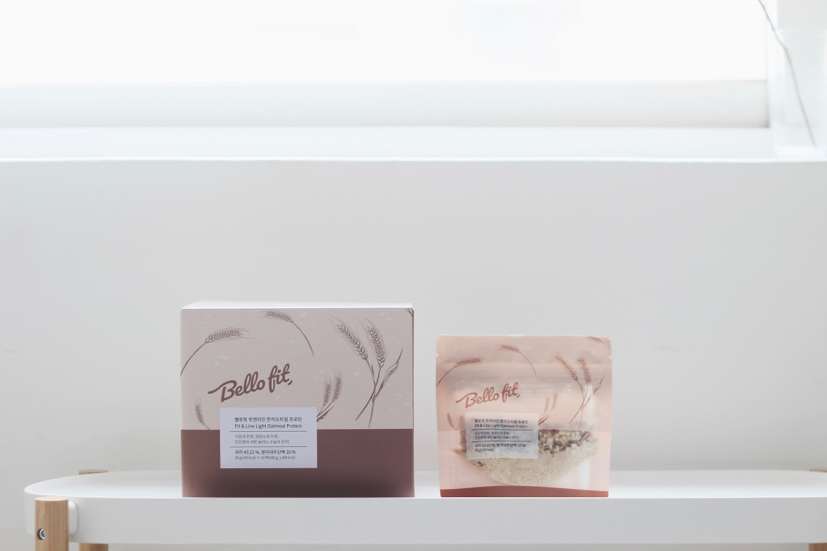 ▲핏앳라인 한끼 오트밀 프로틴(벨로핏)