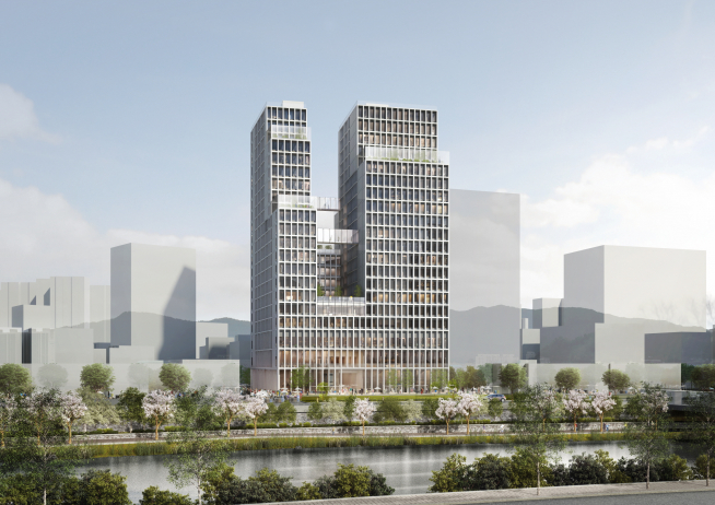 ▲종로 숭인동 한라비발디 오피스텔 투시도(사진=한라)