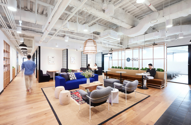 ▲제2핀테크랩 내부(사진 = 서울시)